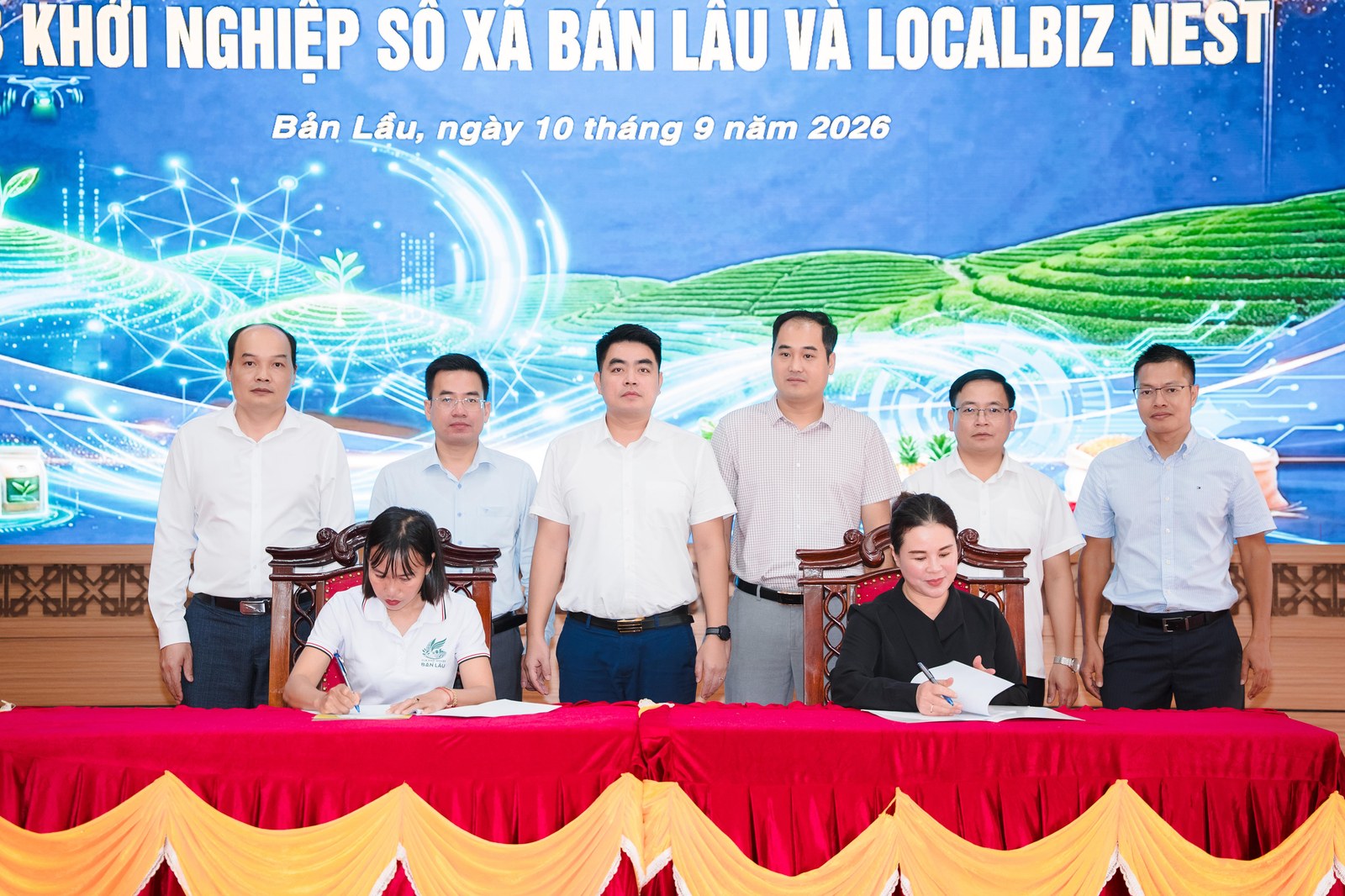 Nghi thức đặt bút ký kết hợp tác