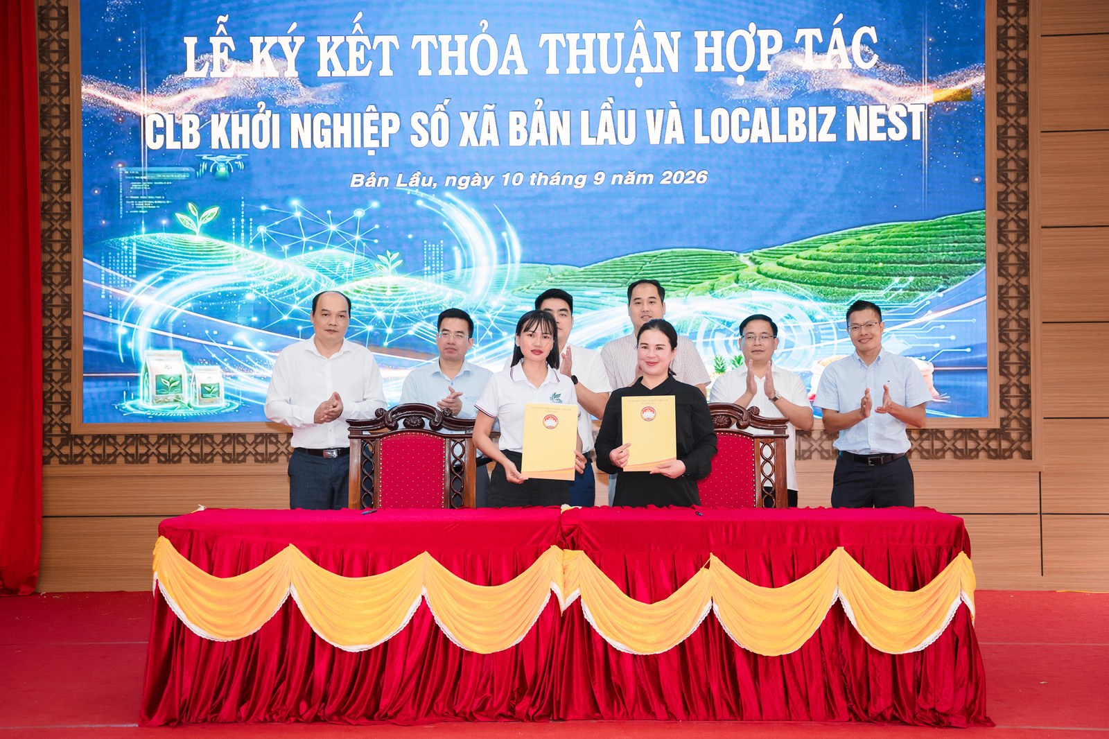 LocalBiz Nest ký kết hợp tác với CLB Khởi nghiệp số xã Bản Lầu